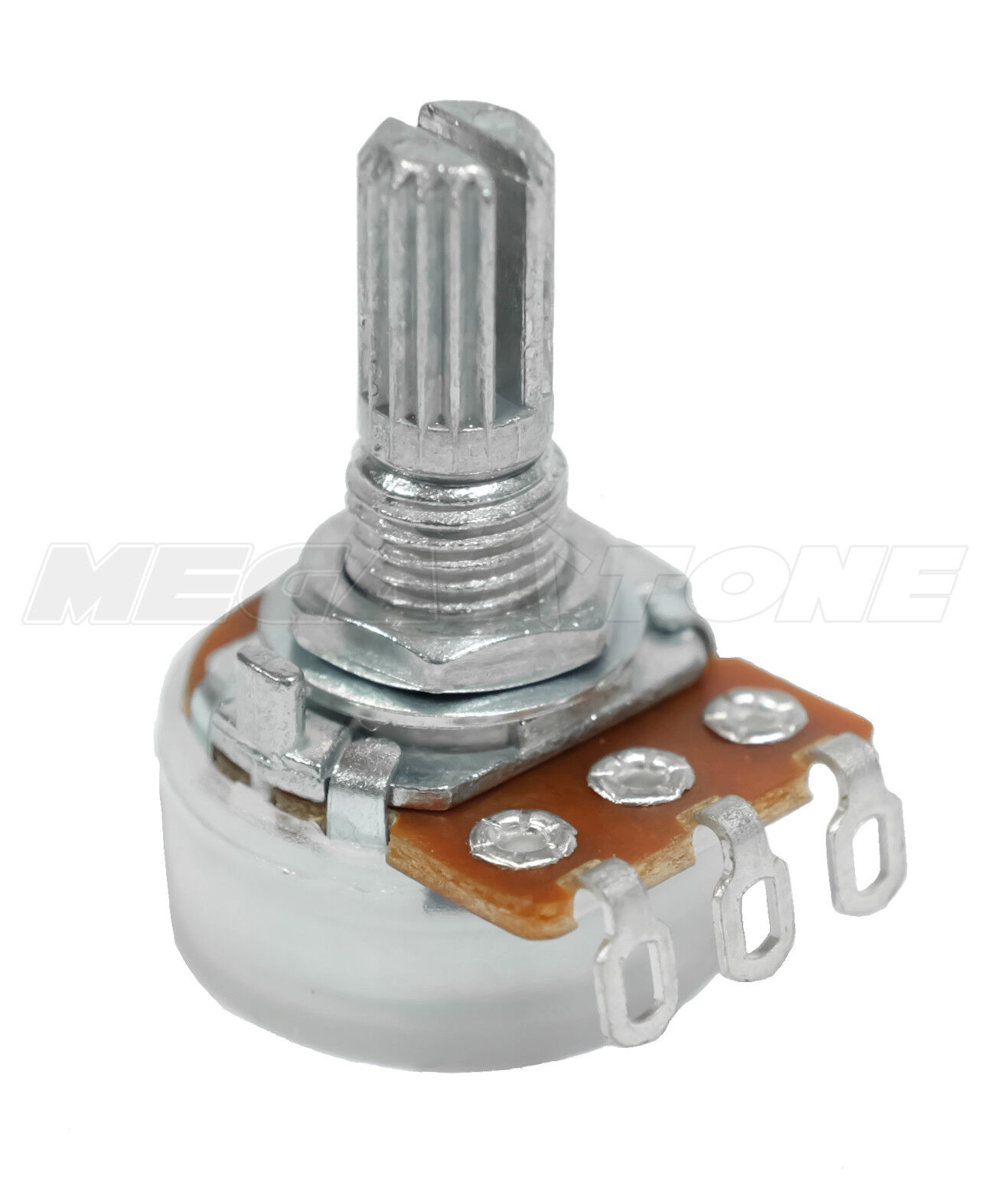 A100K Ohm Audio Potentiometer, Alpha Brand. Includes Dust Seal USA SELLER