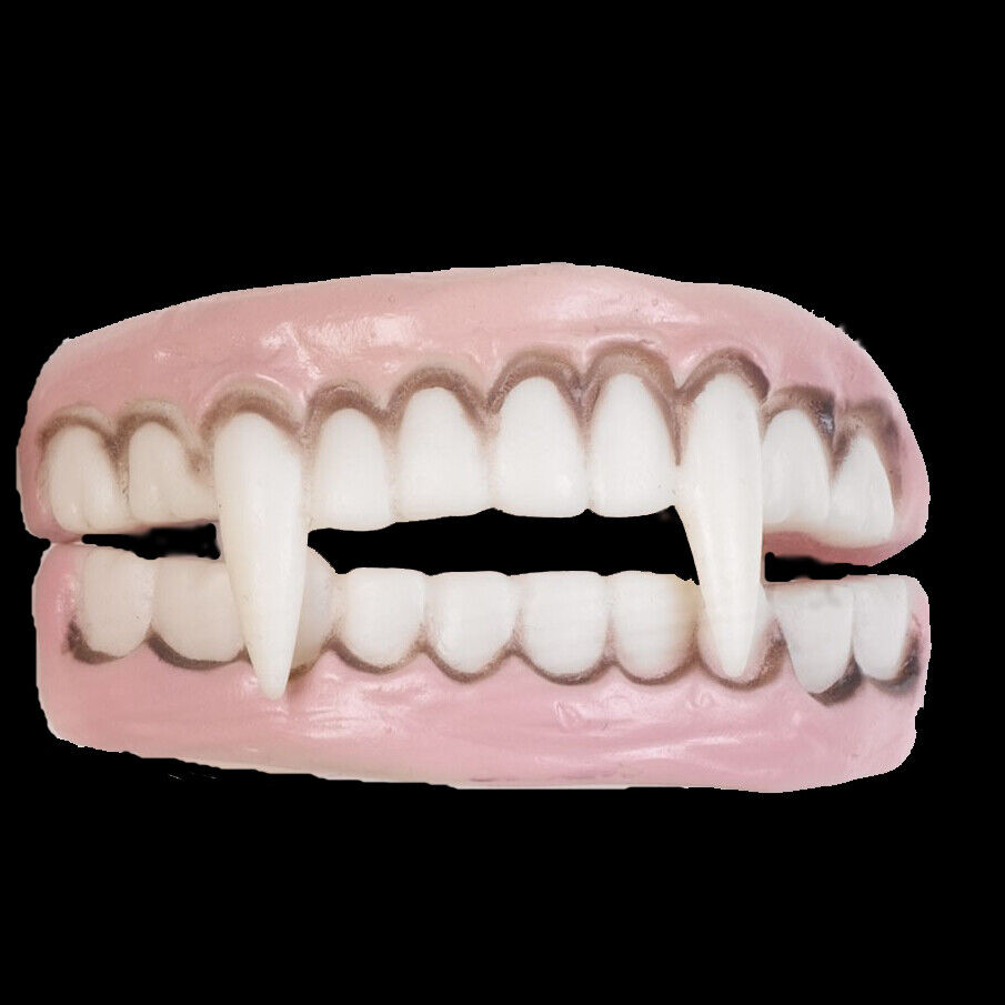 Undead Monster Horror Teeth-VAMPIRE FANGS DENTURE-Cosplay Costume Prop Accessory