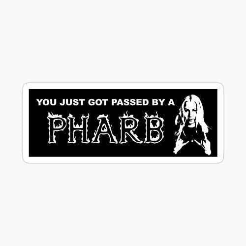 Pharb bumper sticker/magnet stickervinyl waterproof sticker decal car laptop