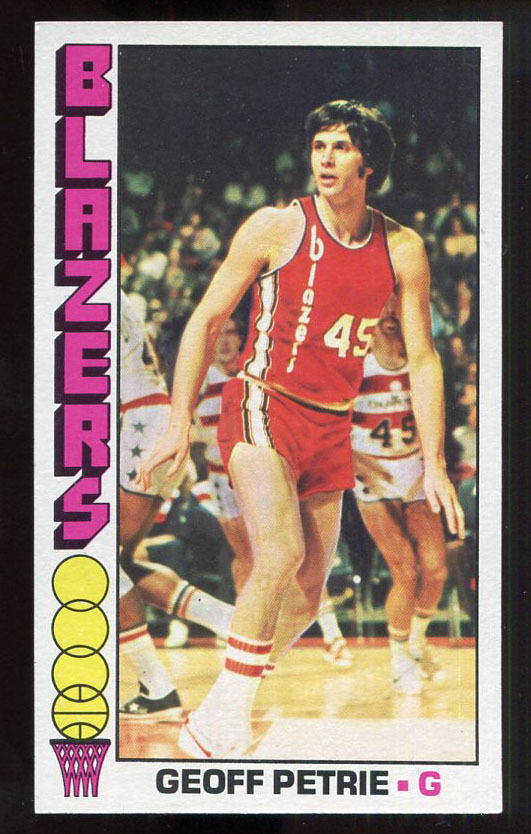 1976-77 Topps #78 Geoff Petrie Blazers Carte NBA Basketball 