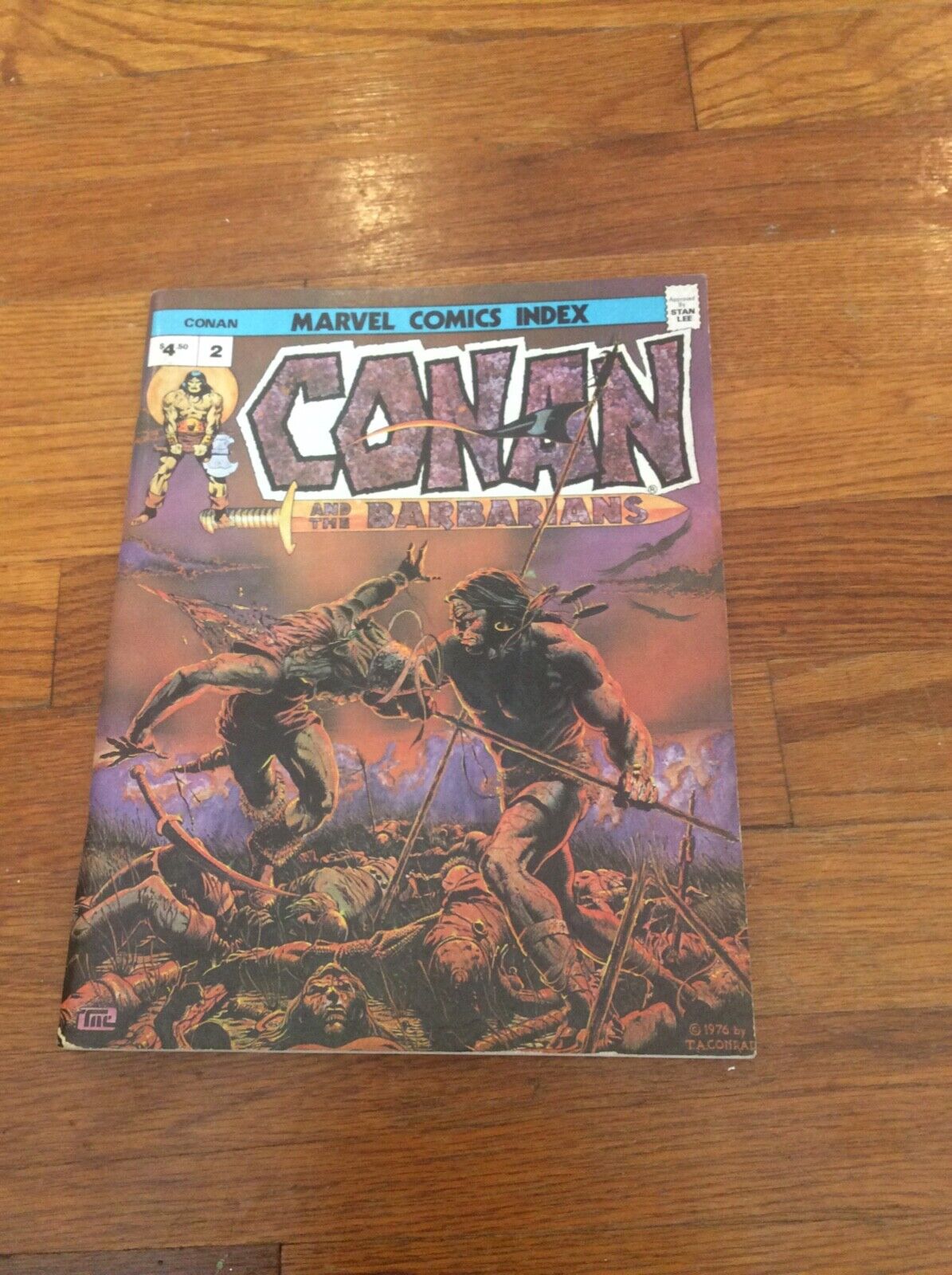 Conan And The Barbarians Marvel Comics Index 2 March 1976 Very Good condition 