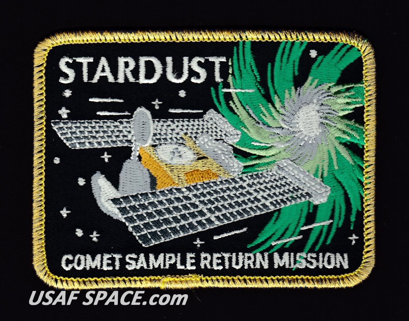 STARDUST DELTA II Launch COMET SAMPLE RETURN MISSION NASA JPL SPACE PATCH