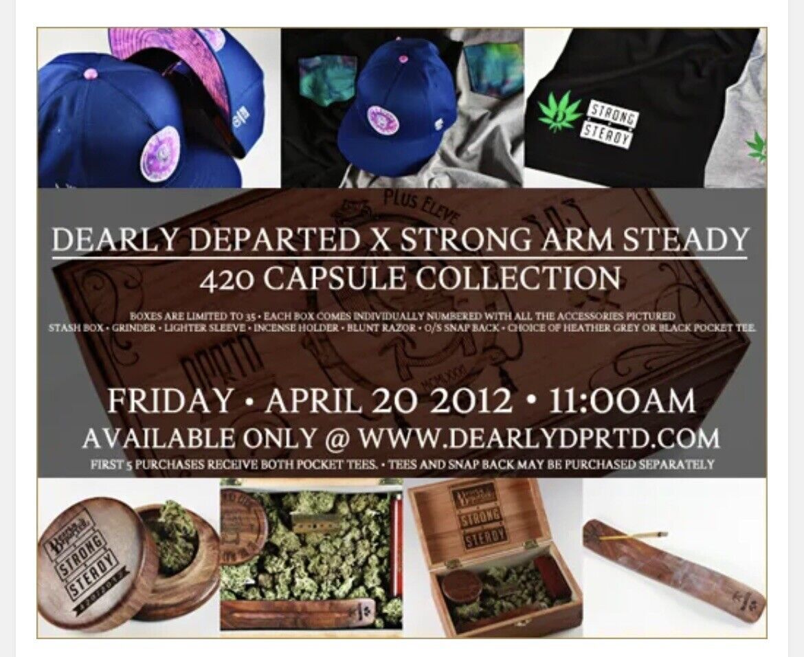 Dearly Departed x Strong Arm Steady 2012 Capsule Collection, Only 35 Made