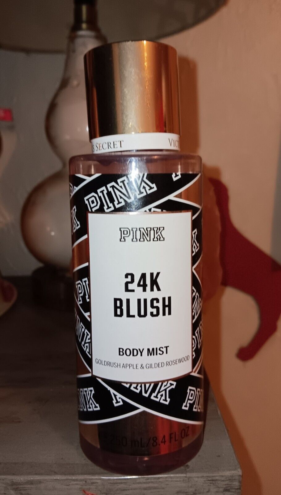 PINK Victoria\'s Secret 24K BLUSH 8.4oz Fragrance Mist 