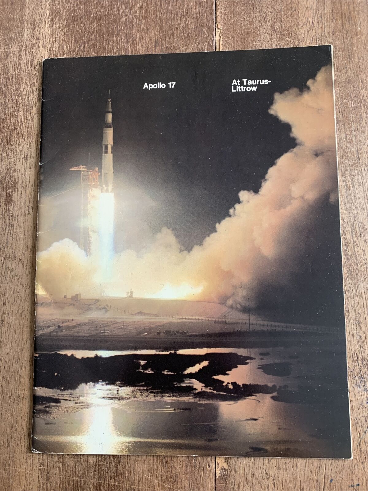 Vintage Apollo 17 NASA document, at Taurus Littrow, 1973, 32 pages
