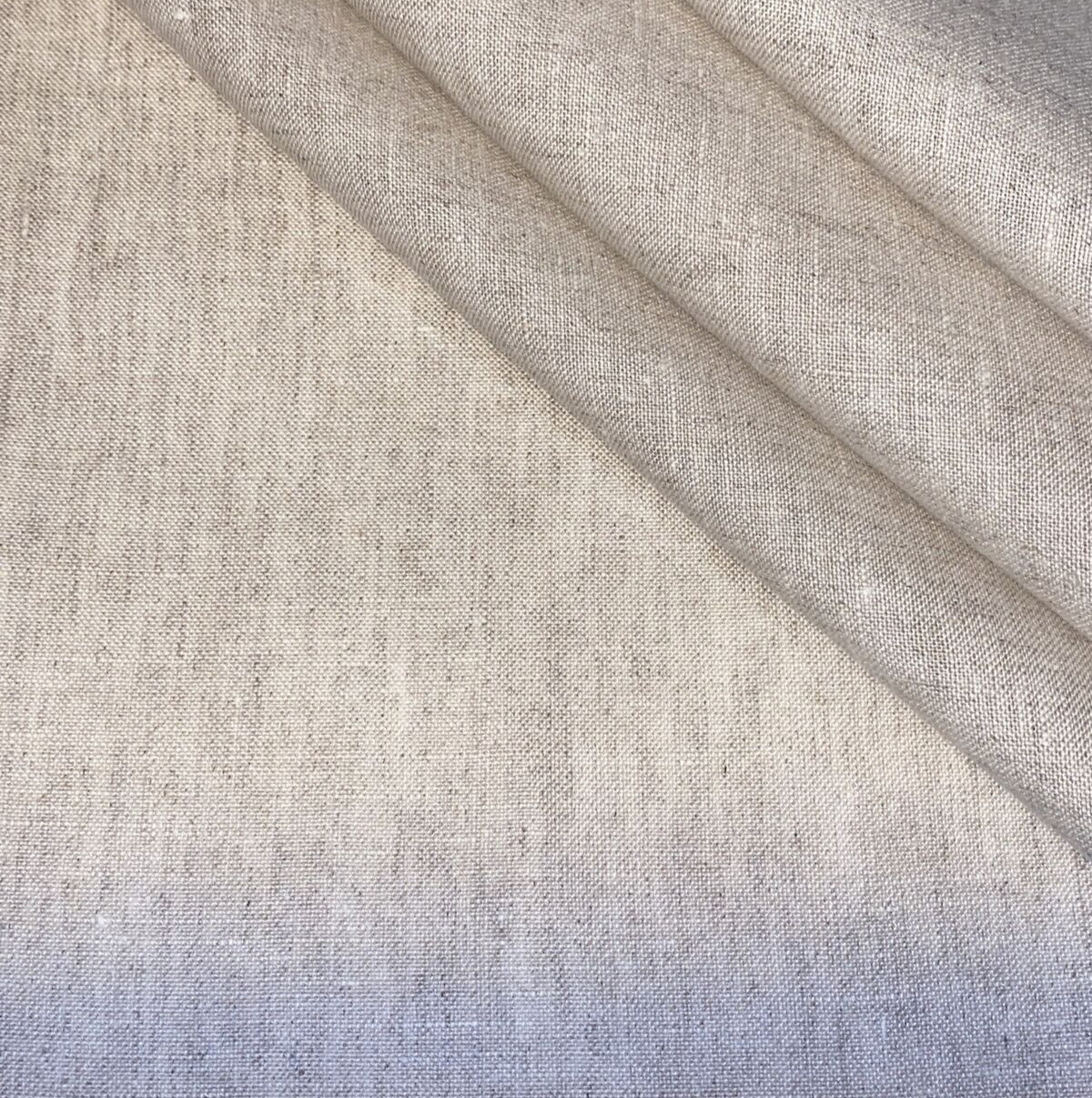 Solid Tan Linen Fabric By The Yard