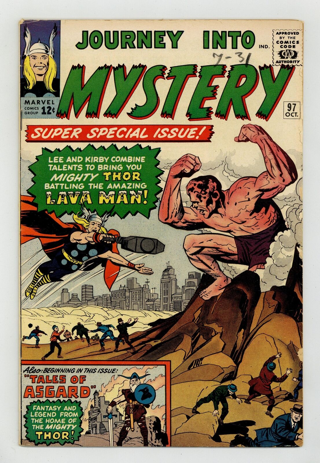 Thor Journey Into Mystery #97 GD/VG 3.0 1963