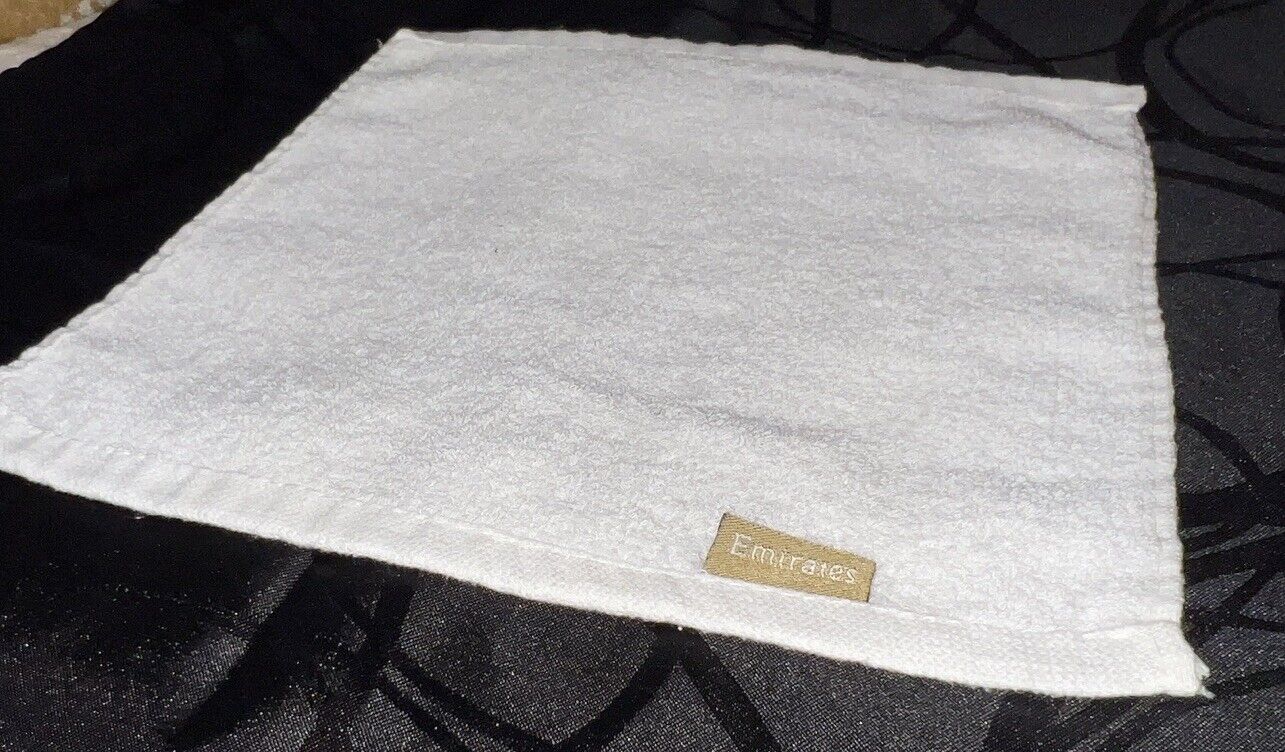 Emirates Airlines  Wash Towel 12x12