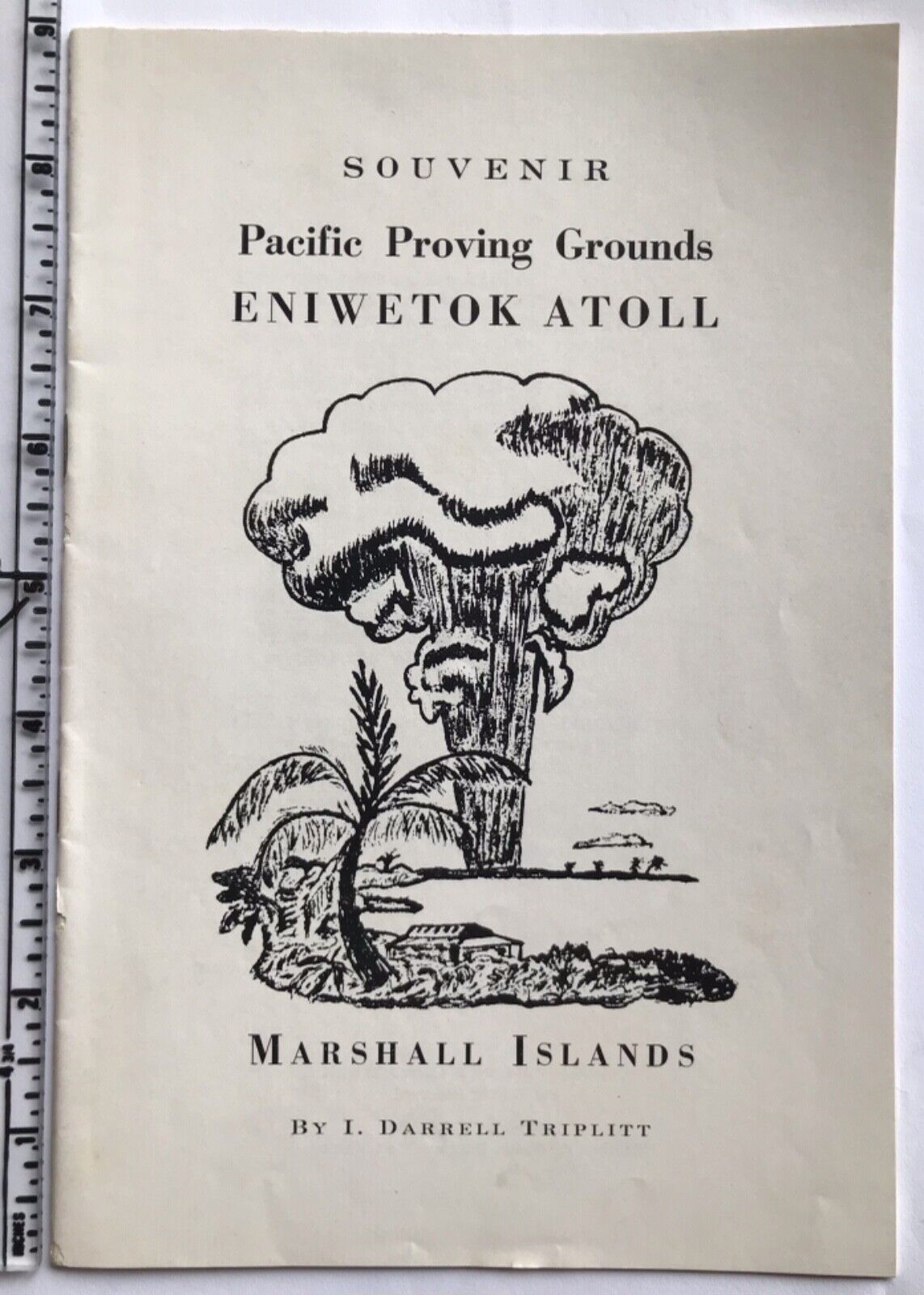 1954 Pacific Proving Grounds ENIWETOK ATOLL MARSHALL ISLANDS Atomic Bomb REDWING
