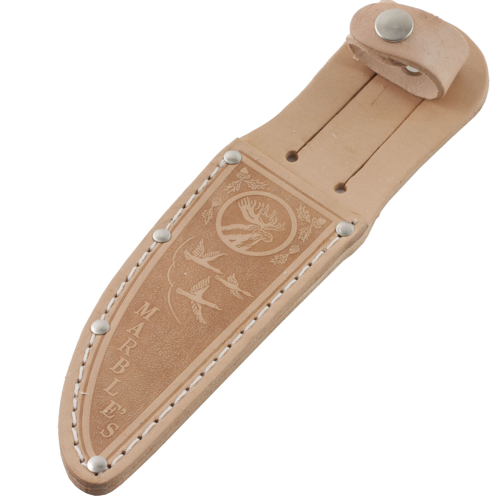 Marbles Leather Moose Sheath for Fixed Blade 4 1/2\