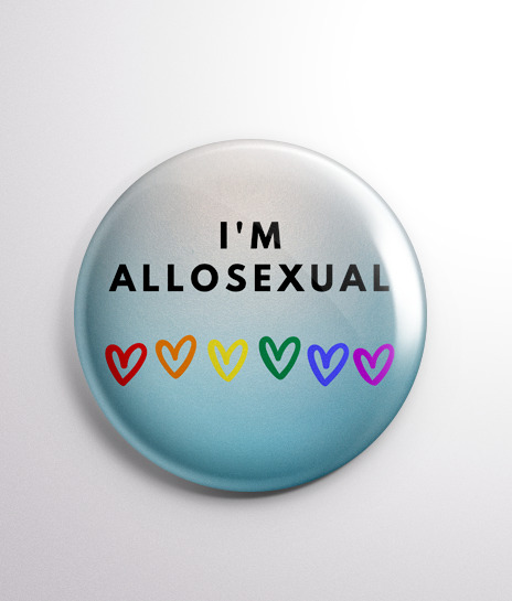 Sexuality Types 25mm Badge Pin Button Sexual Orientation Gay Lesbian Artwork NEW