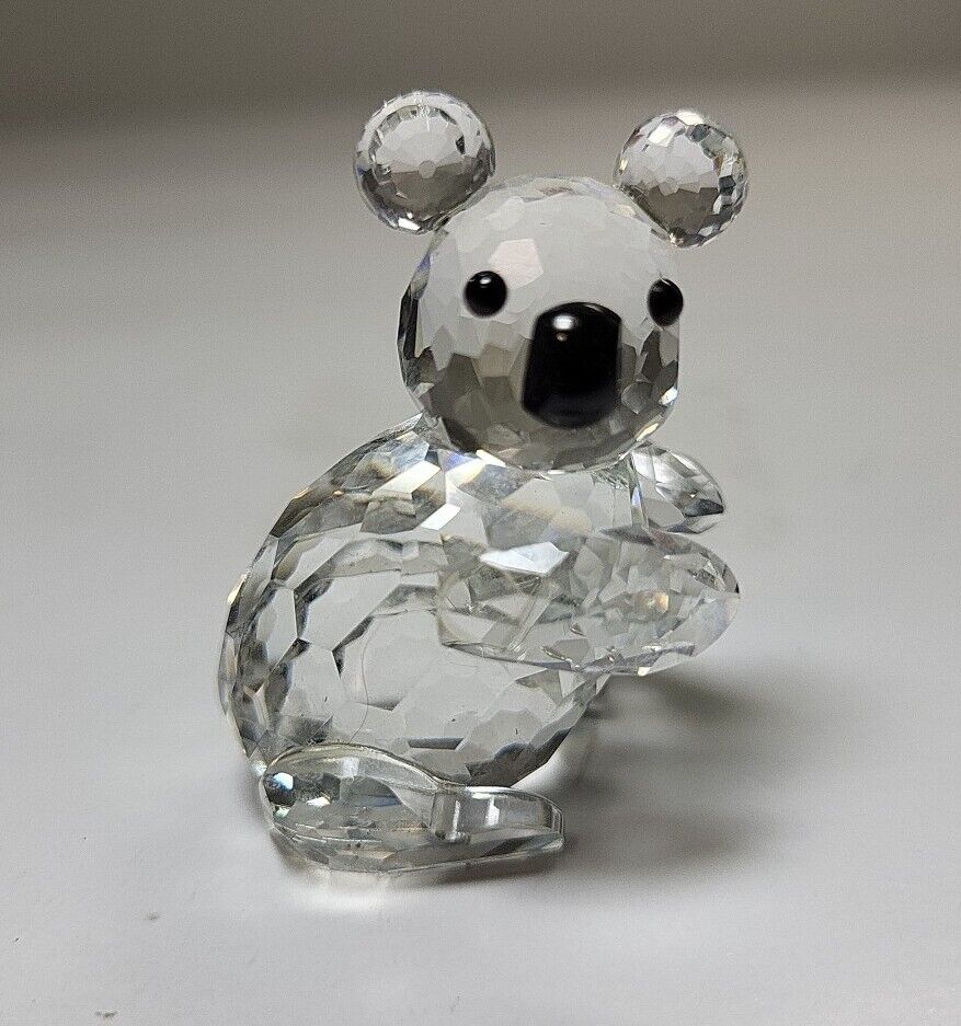 Swarovski Crystal “Endangered Species” Collection - Koala Facing Right Figurine