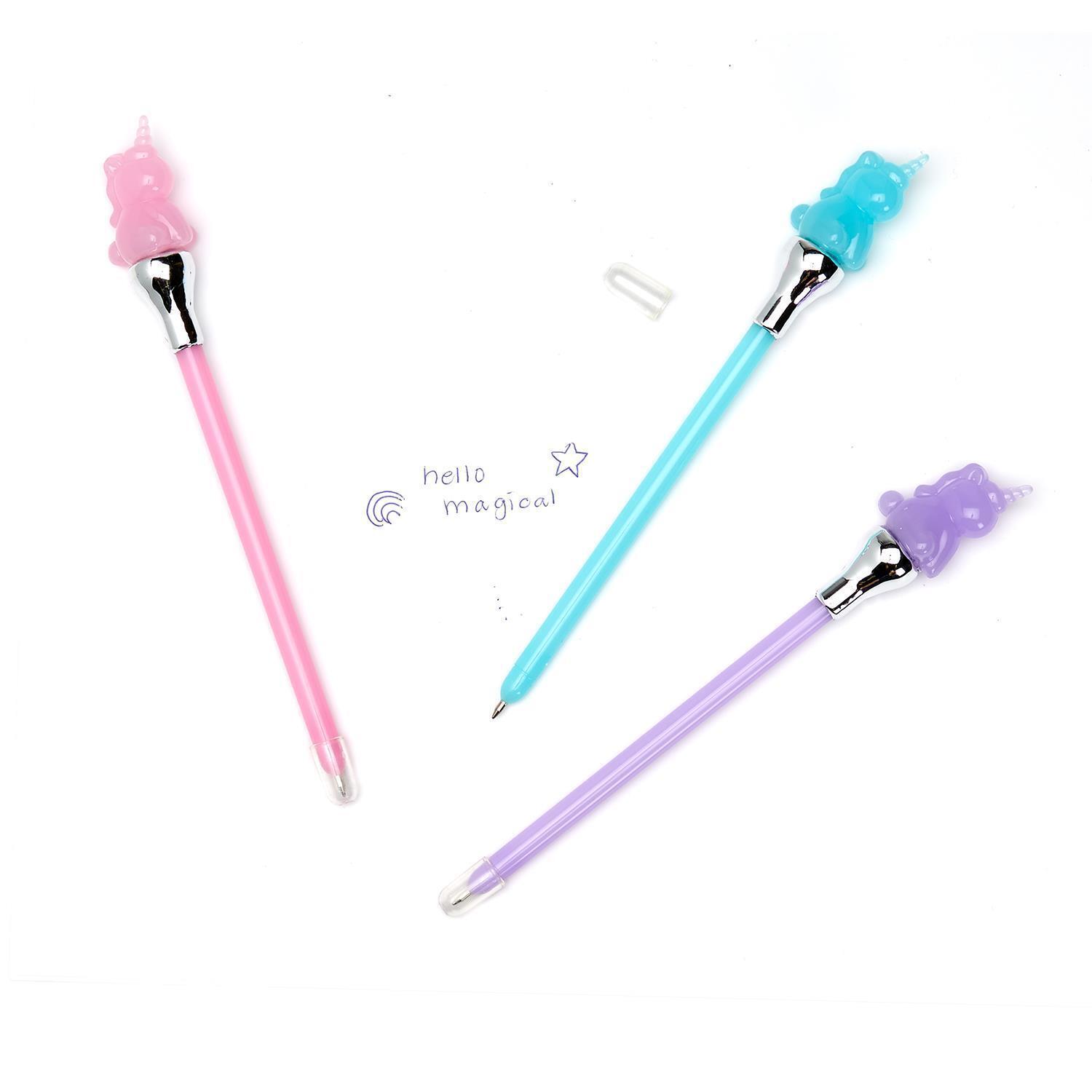 Two\'s Company Refill For Magi-Cool 24-Pieces Light Up Unicorn Pen in 3 Colors