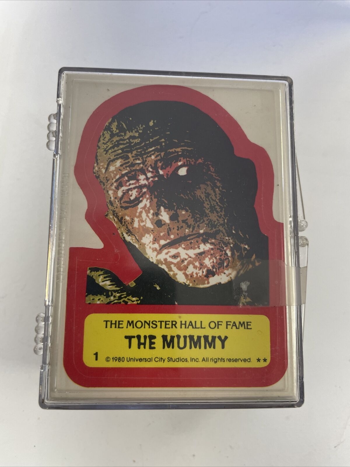 1980 TOPPS CREATURE FEATURE COMPLETE 88 CARD & 22 STICKER SET NM