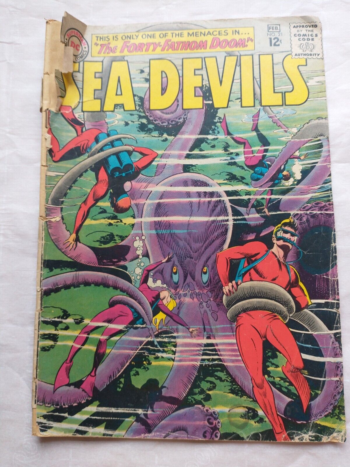 Sea Devils #21 February 1965