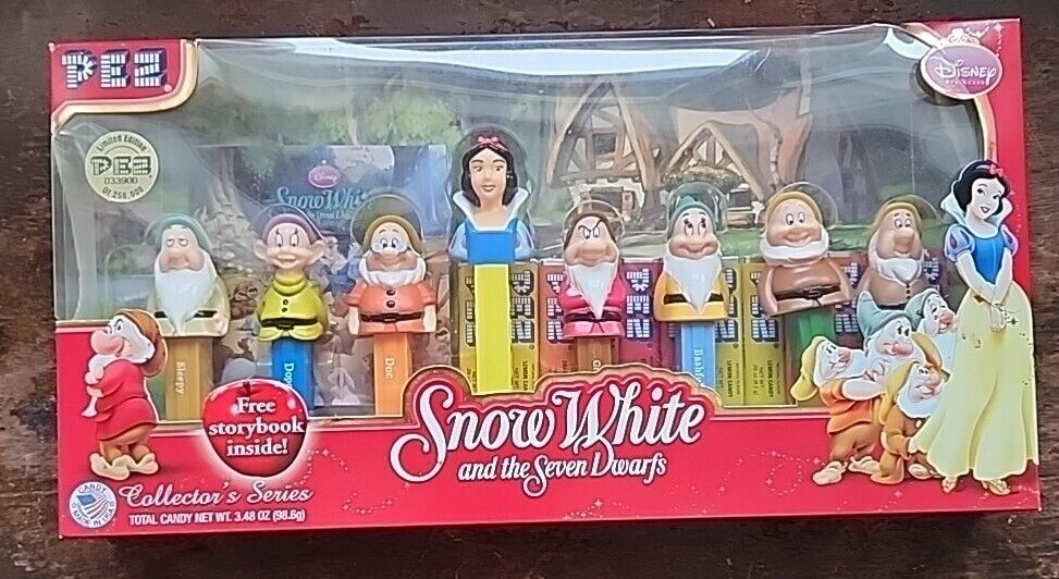 Snow White And The Seven Dwarfs Pez® Limited Edition Gift Set Collector's Series