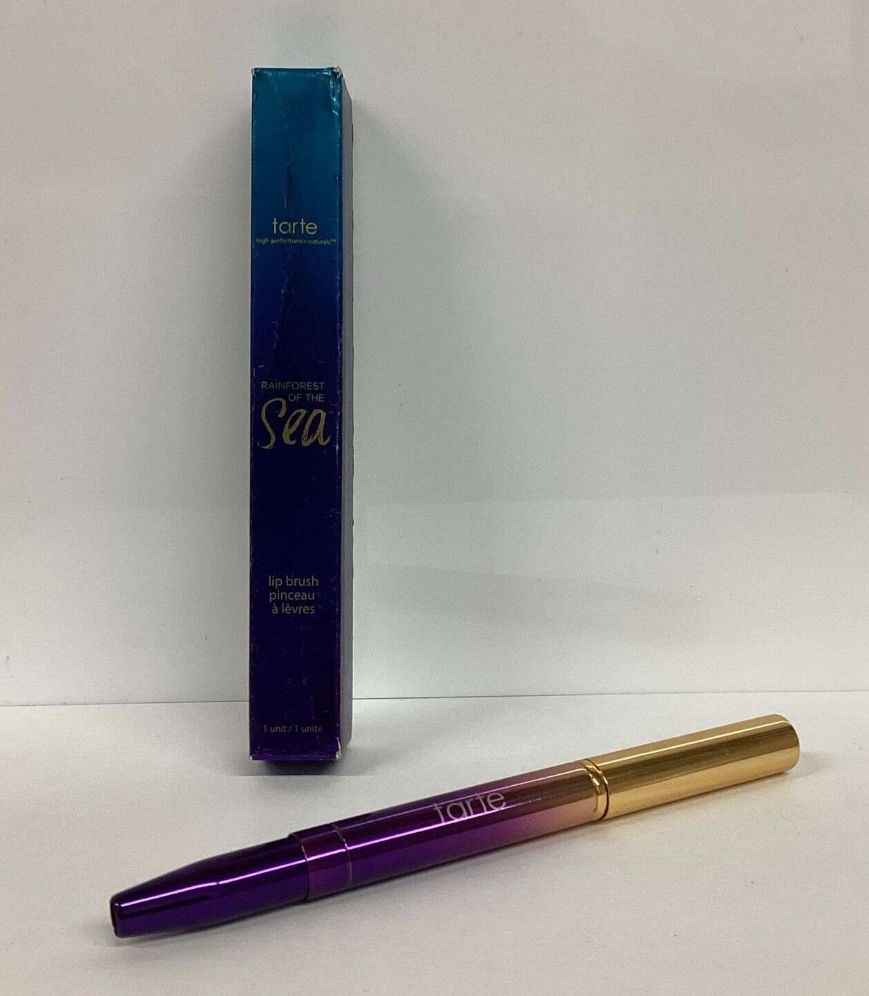 Tarte Rainforest Of The Sea Lip Brush Double-Ended Retractable As Pictured 