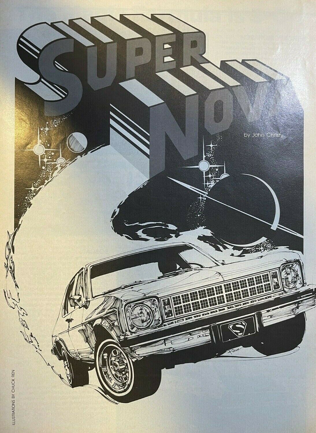 1976 Road Test Chevy Super Nova illustrated