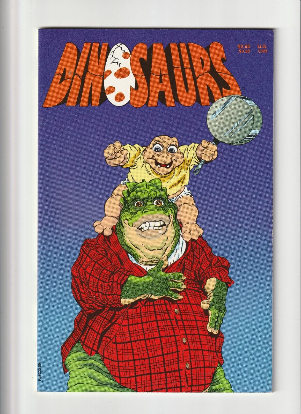 Dinosaurs #1 Disney / Hollywood Comics 1992 Jim Henson TV Show Tie-in VF
