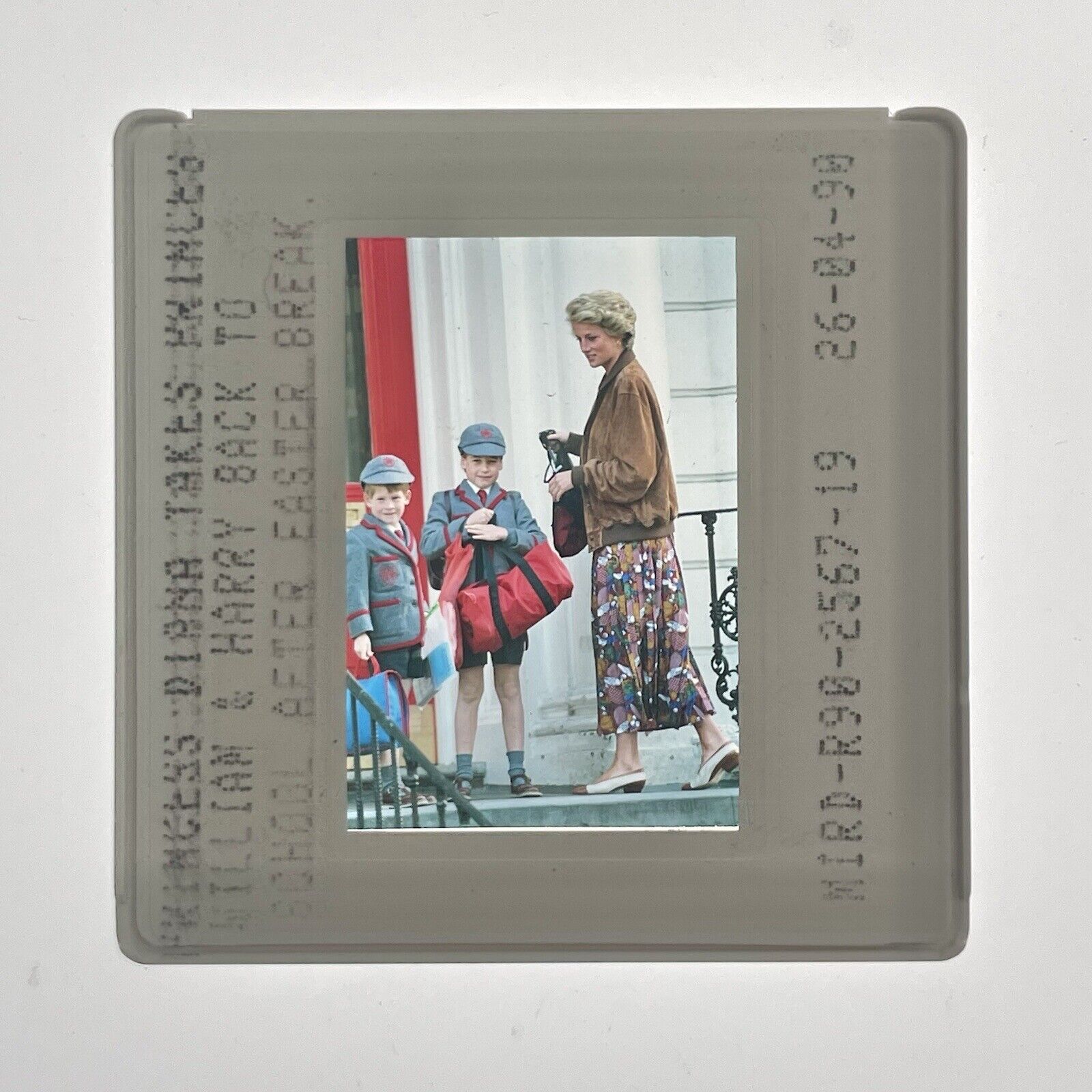 Princess Diana British Royal Family Harry William London S28720 SD12 35mm Slide