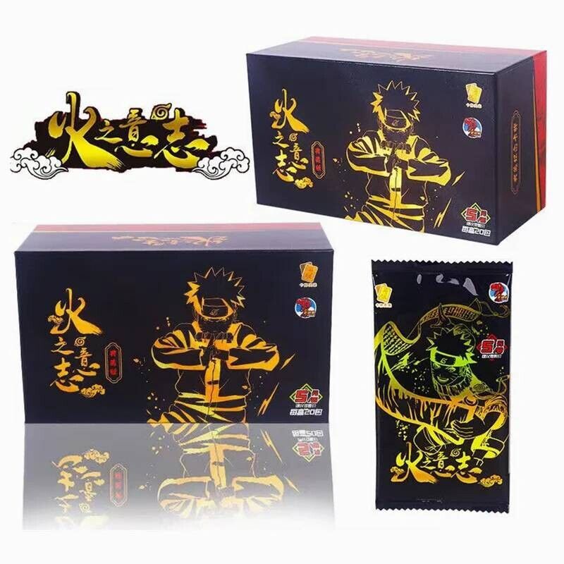  NARUTO Little Dino Trading Cards Game TCG CCG Booster Sealed 1 Box 20 Packs New