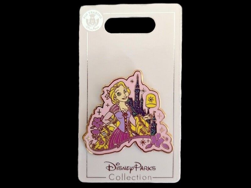 Disney Glitter Sparkle Castle - Princess Tangled Rapunzel Pin #130947