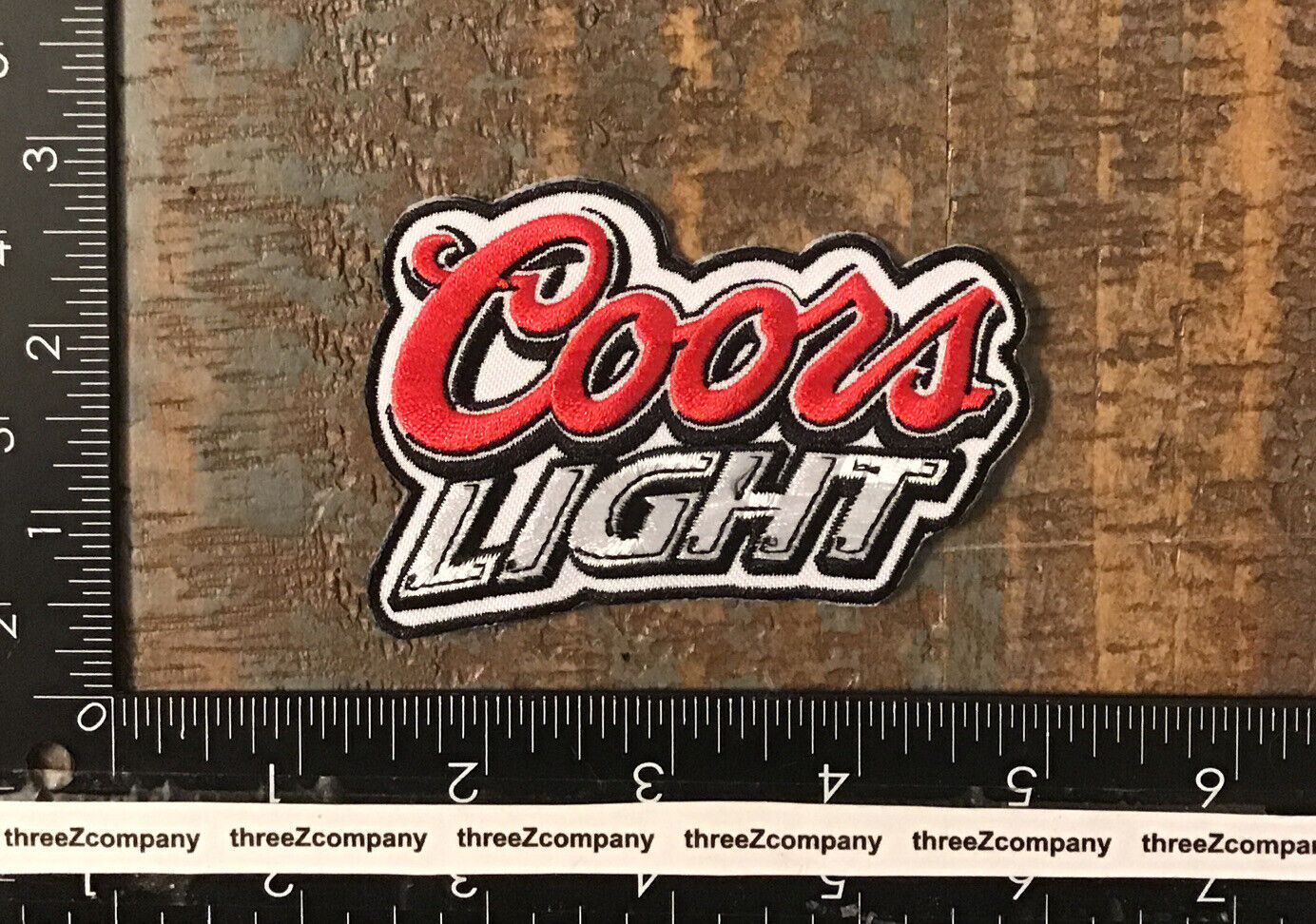 COORS LIGHT Beer Brewing Company Logo Iron-On Patch