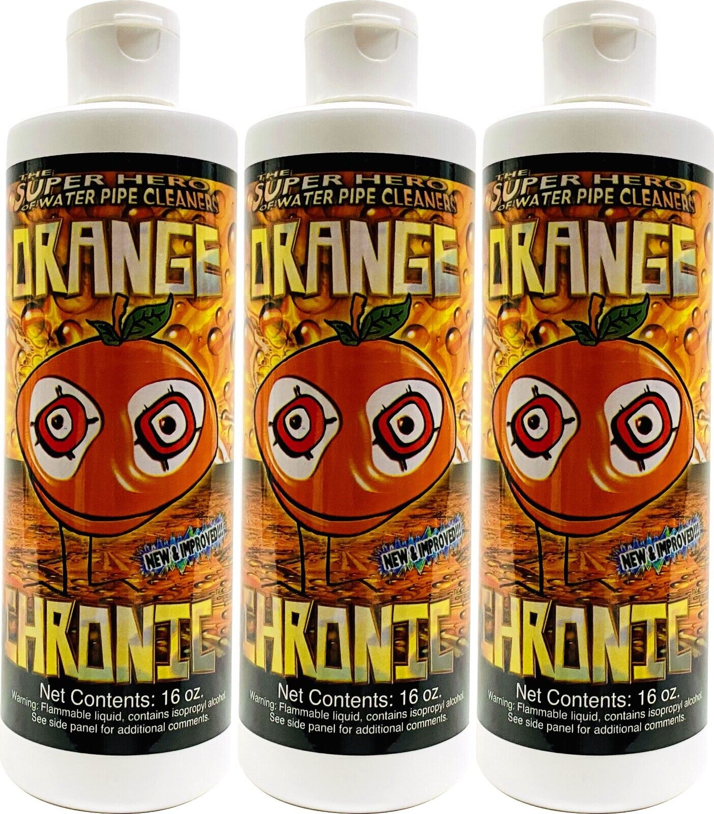 Orange Chronic Cleaner 3 bottles 16oz each