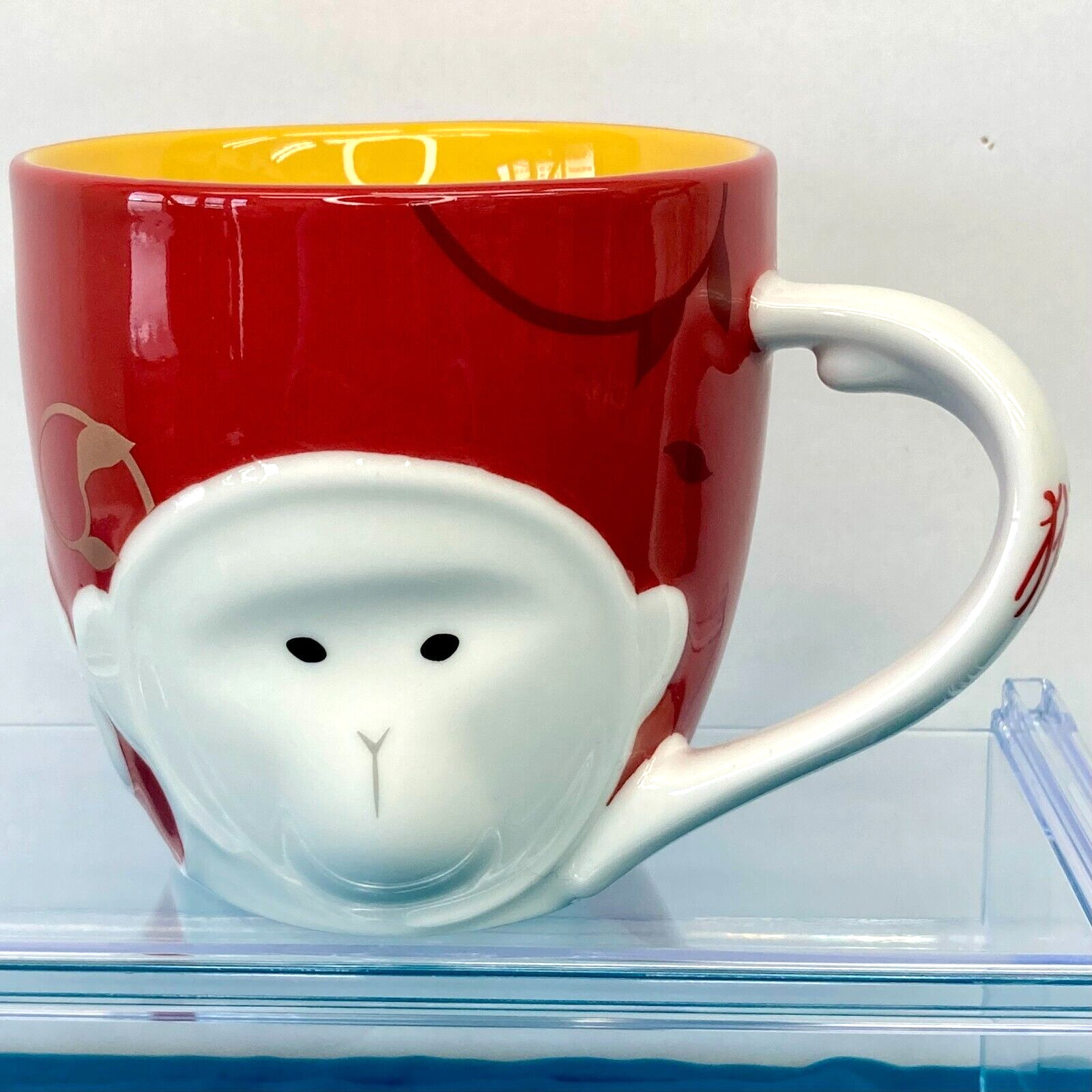 Japan Rare Limited Starbucks coffee 2016 Year of Monkey Mug Cup Pre-Owned Used