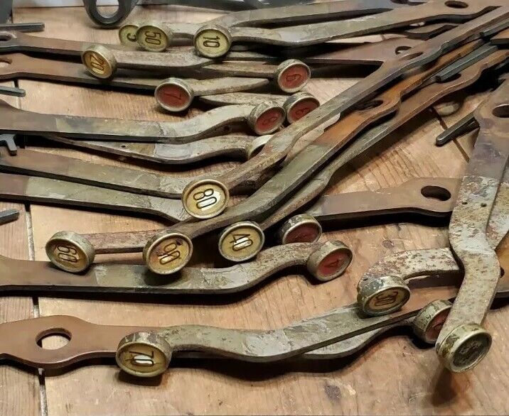 Antique Cash Register Key Arms for NCR 726 Steampunk Parts CHOOSE A Number