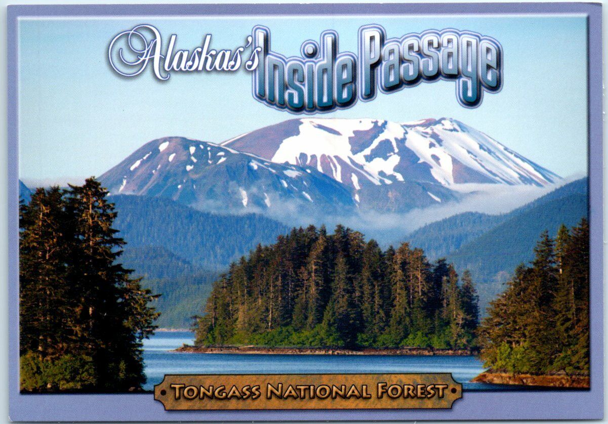 Postcard - Mt. Edgecumbe - Tongass National Forest - Alaska