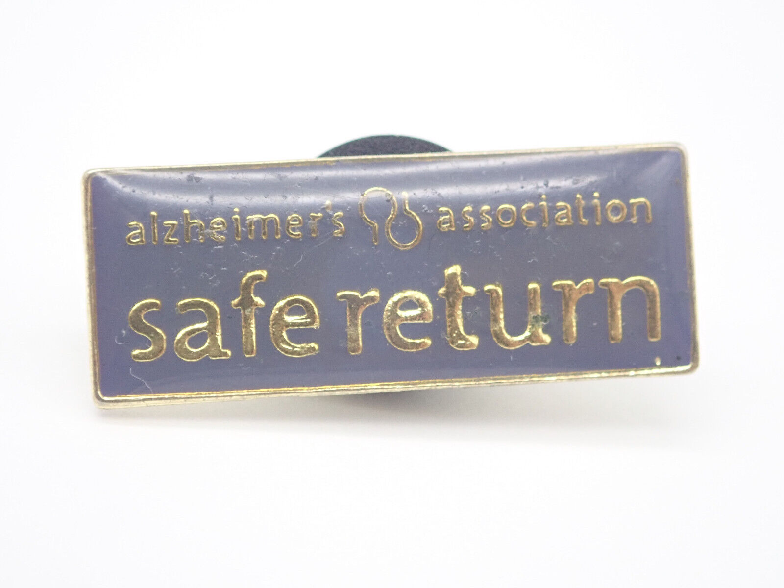 Alzheimer’s Association Safe Return Gold Tone Vintage Lapel Pin
