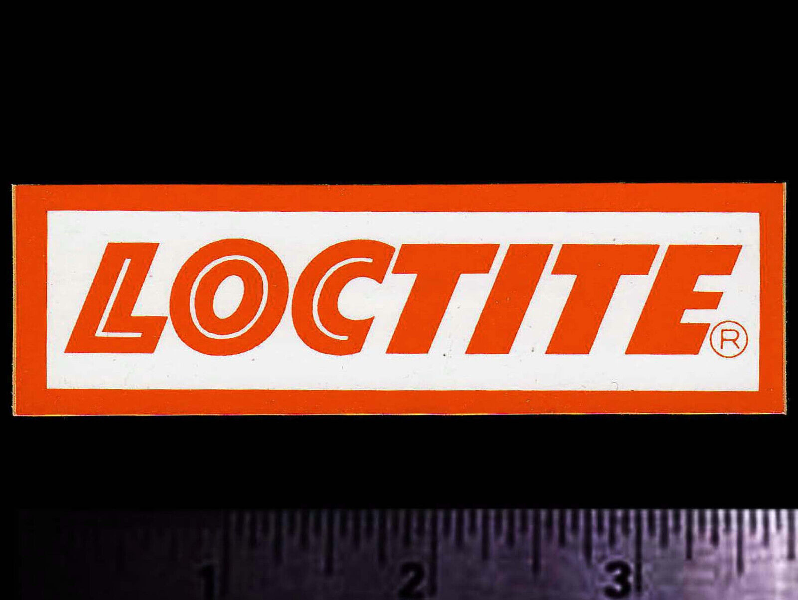 LOCTITE - Original Vintage 1960’s 70's Racing Decal/Sticker - 3.75” size