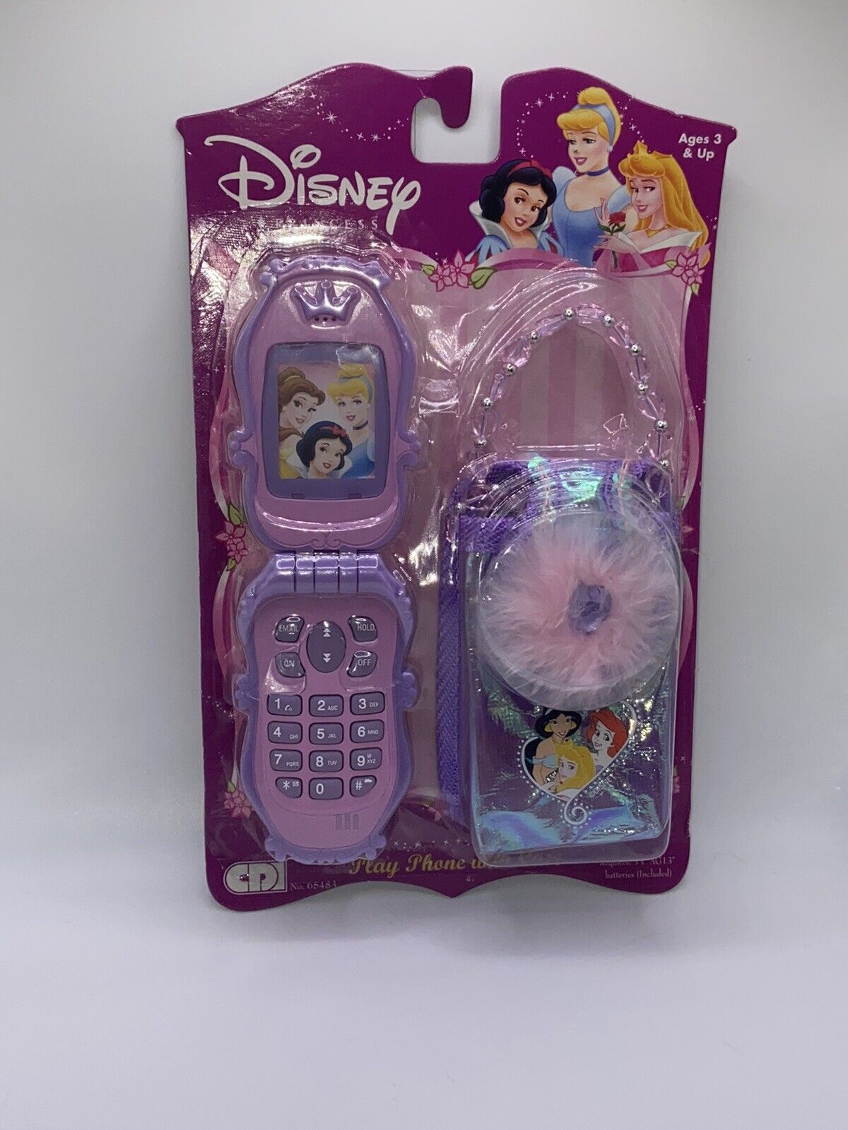 Disney Princess Play Phone w/Cinderella 2006 NEW Sealed Disney Princesses
