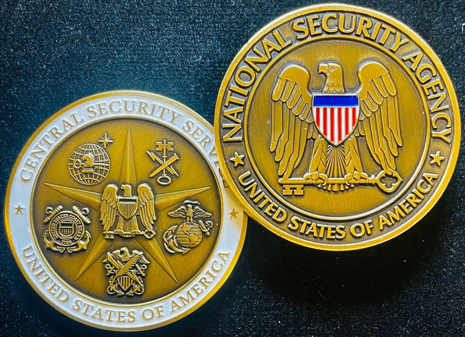 National Security Agency NSA Central Security Service CSS Challenge Coin
