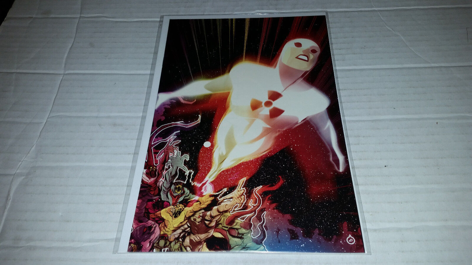 Solar, Man of the Atom # 6 Virgin Art Retailer Incentive Cover (2014, Dynamite)