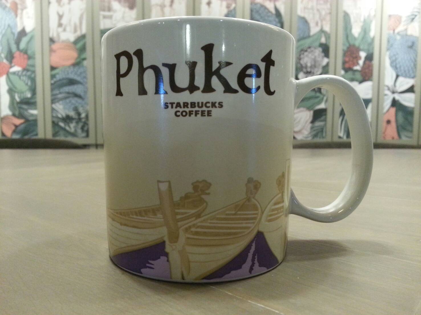 New Starbucks Coffee Global Icon Collectors Series City Phuket Thailand Mug Cup.