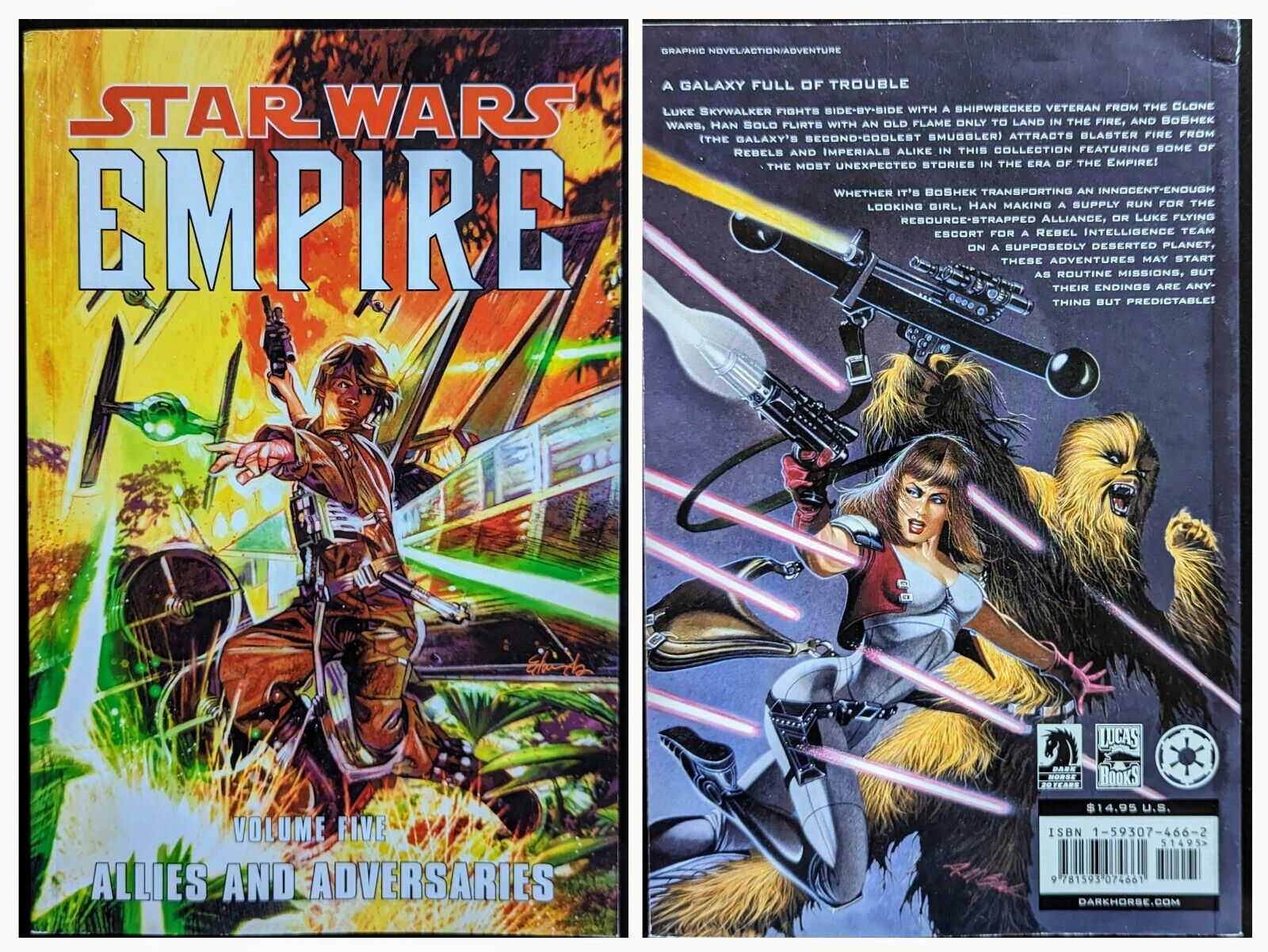 Star Wars Empire - ALLIES AND ADVERSARIES VOL. 5 - Graphic Novel TPB Dark Horse 