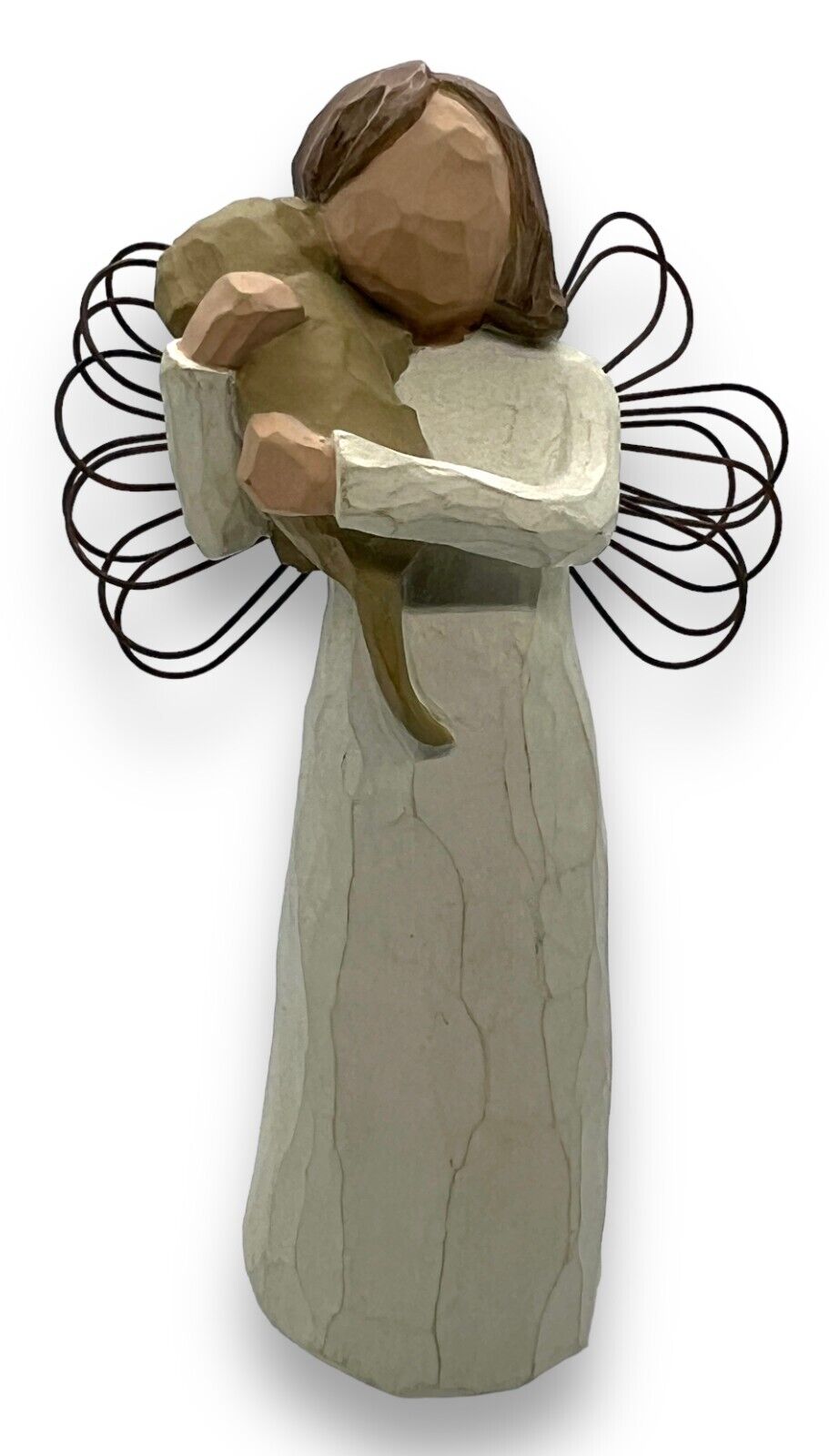 1999 Willow Tree ANGEL OF FRIENDSHIP Ornament w/Puppy Dog Demdaco by Susan Lordi
