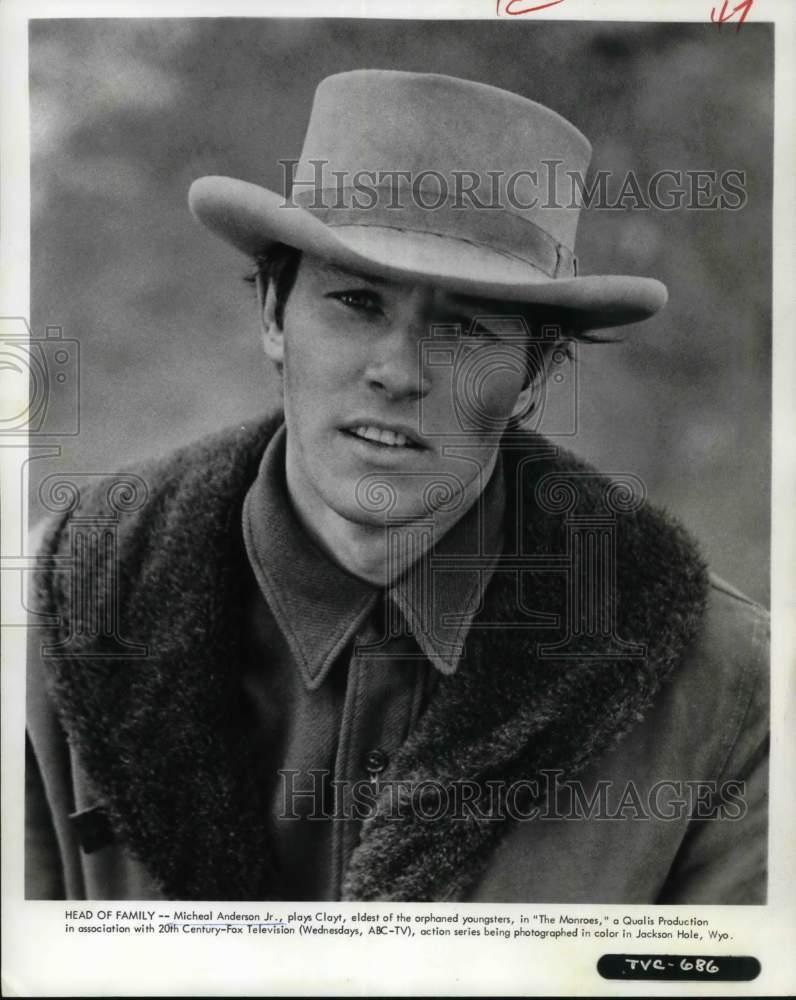 1966 Press Photo Actor Michael Anderson Jr. on \