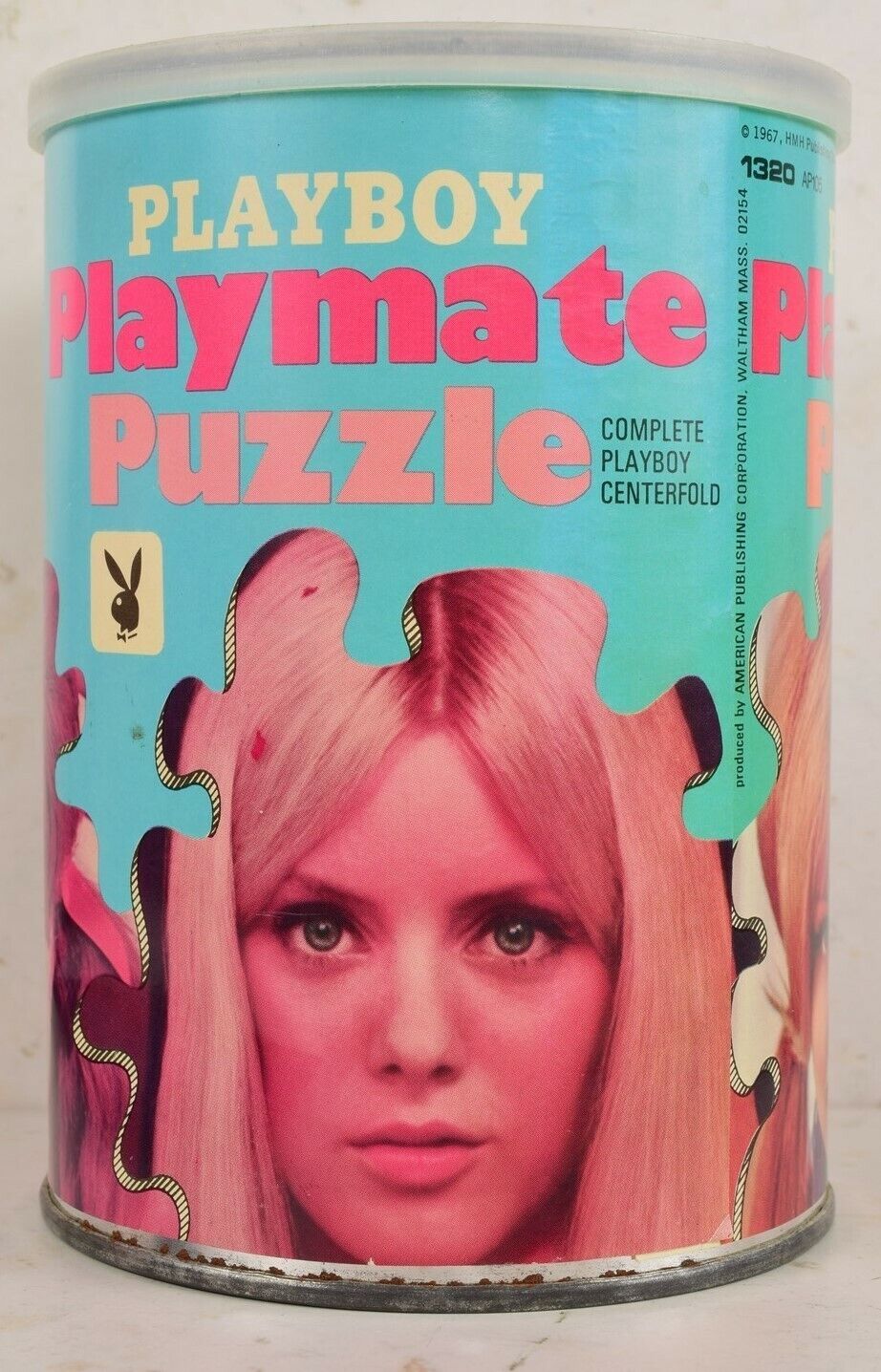 Vintage Playboy Puzzle Miss October 1968 Majken Haugedal Lorrie Menconi Sealed