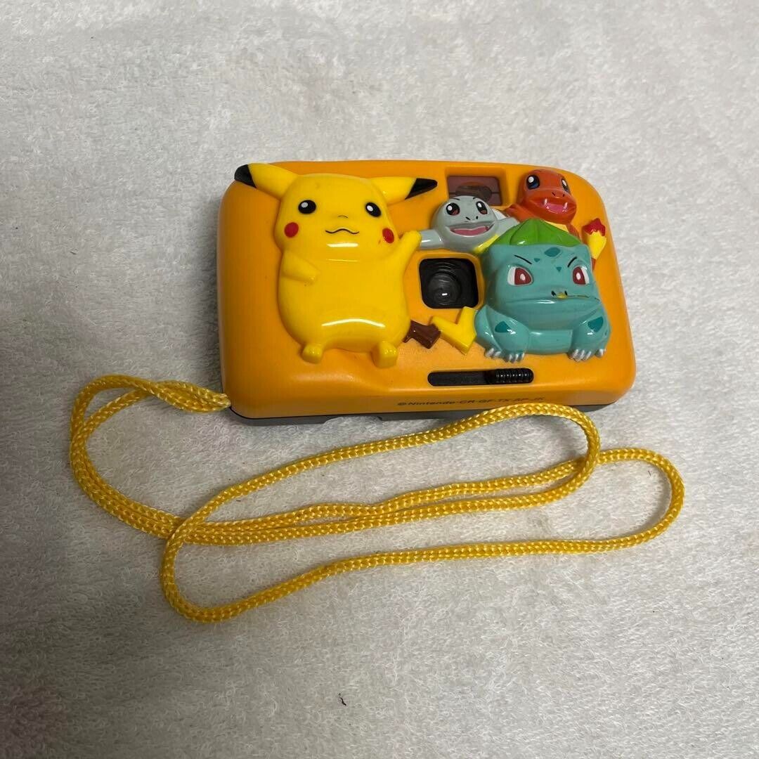 Pokemon print film camera Pikachu Yellow Used Action not verified