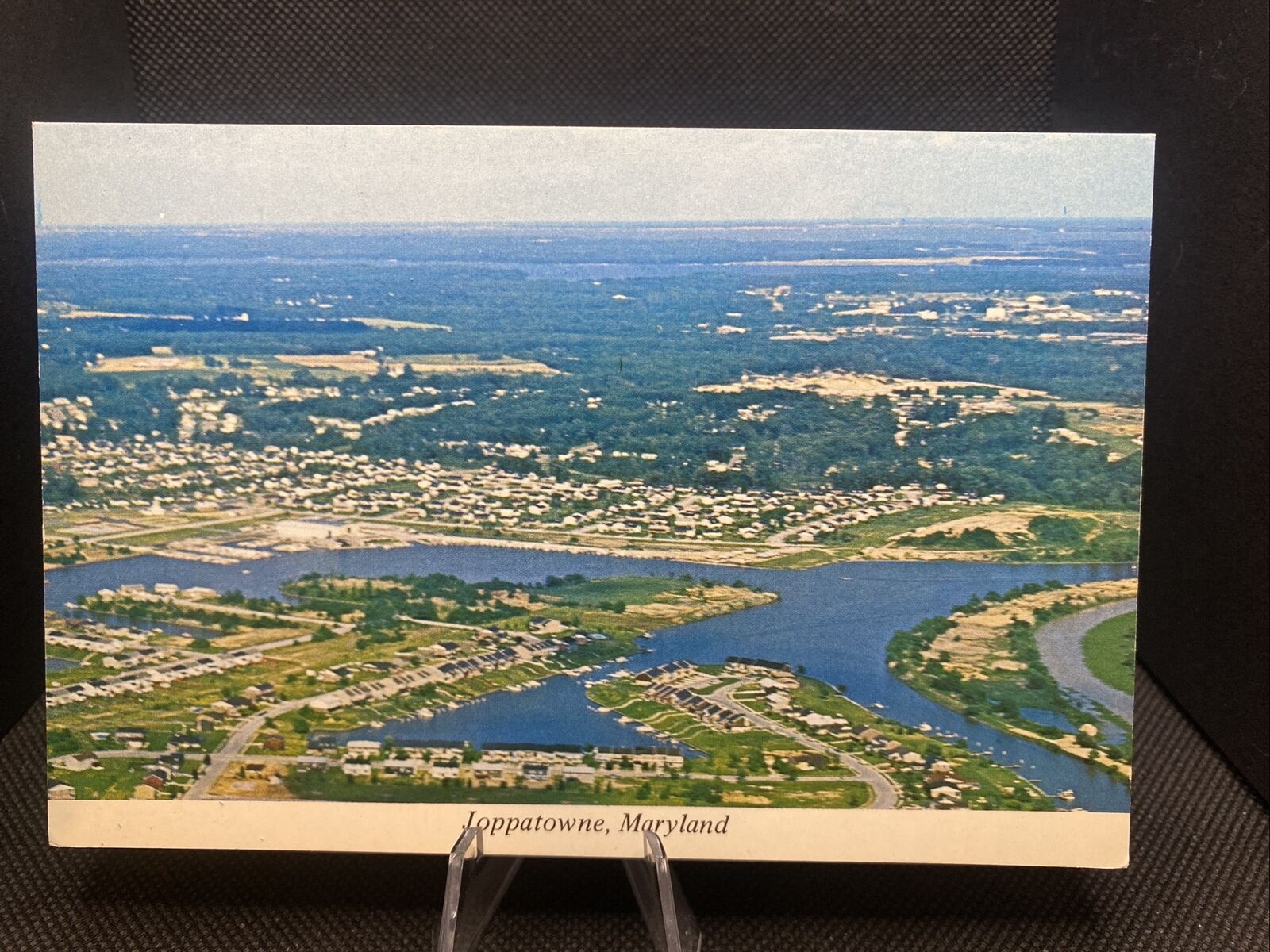 POSTCARD: Aerial View Joppatowne Maryland G17 ￼