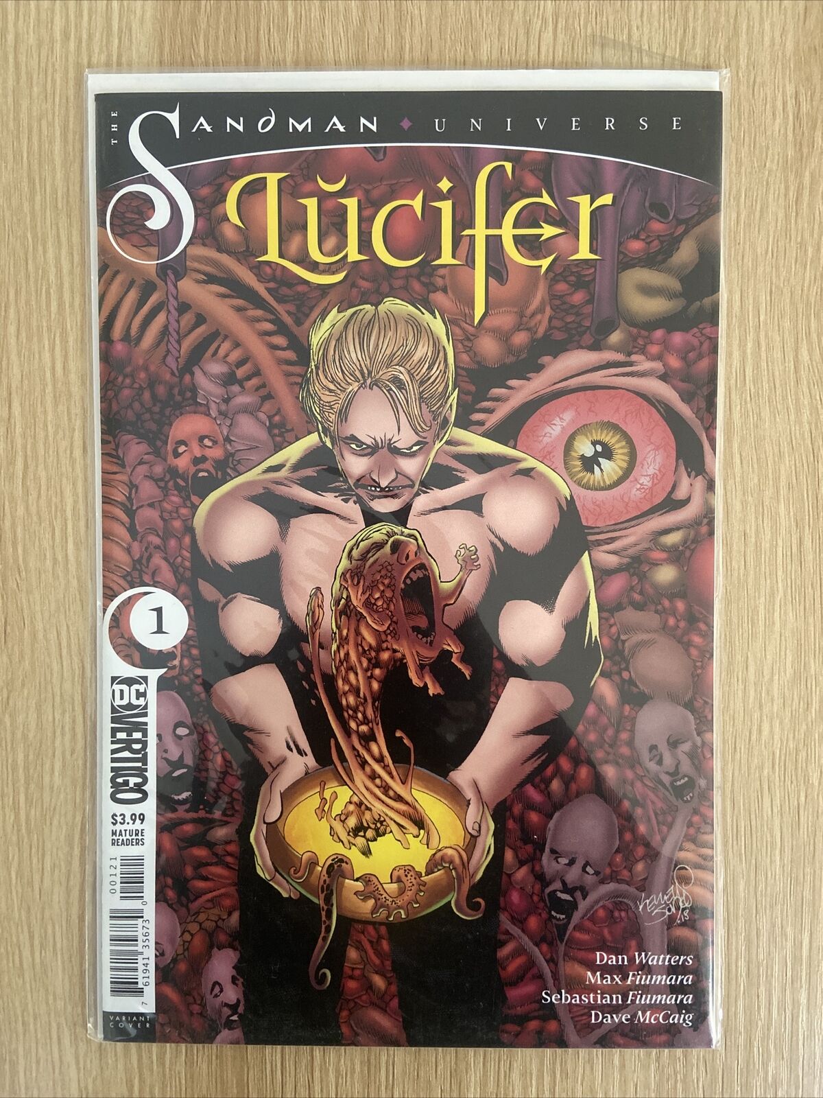 Lucifer #1 2018 DC Vertigo Sandman Universe Variant Cover Key Issue