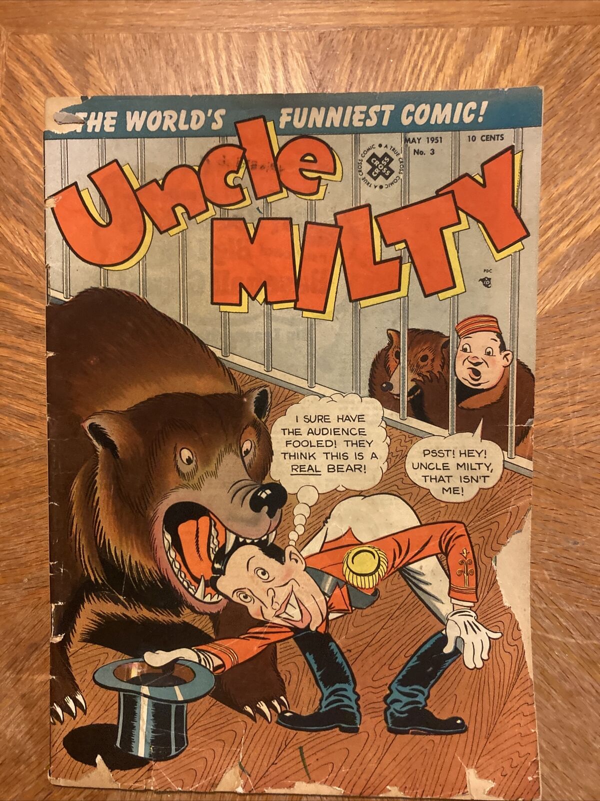 Uncle Milty #3 True Cross Comics 1951