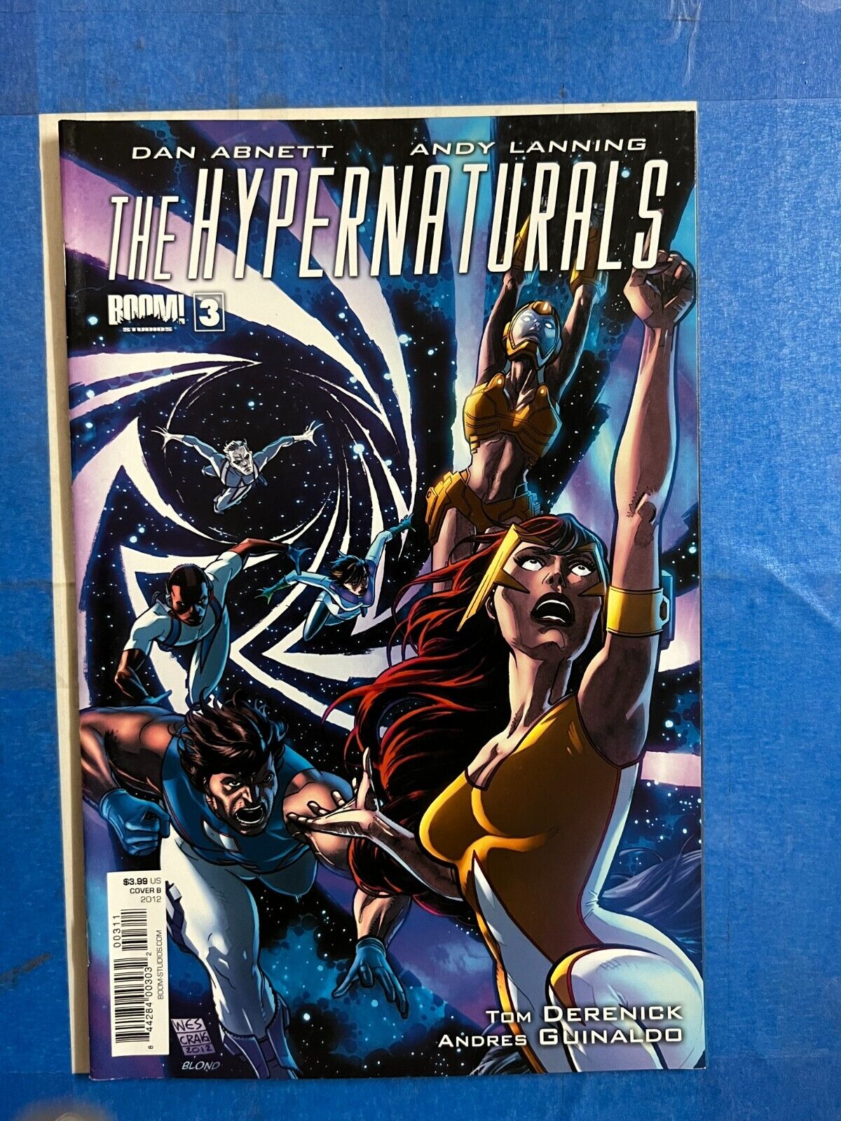 the hypernaturals #3B variant cover boom studios comics 2012 | Combined Shipping