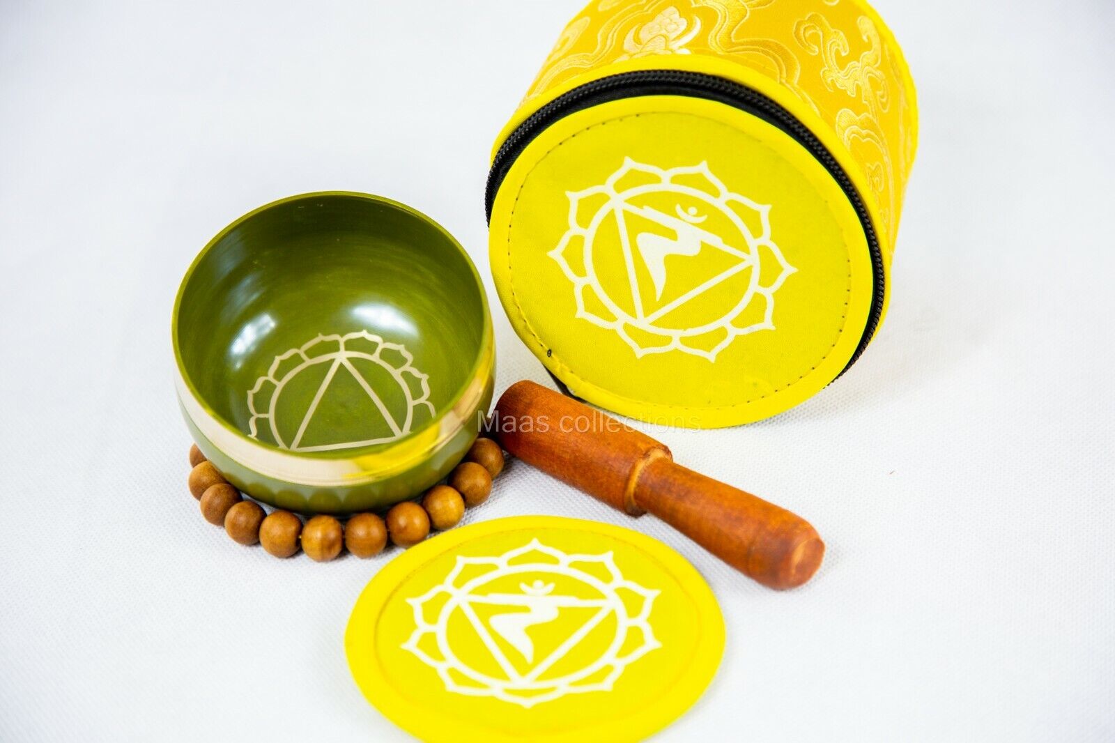 Solar Plexus chakra Tibetan Handmade singing bowl sound healing meditation yoga