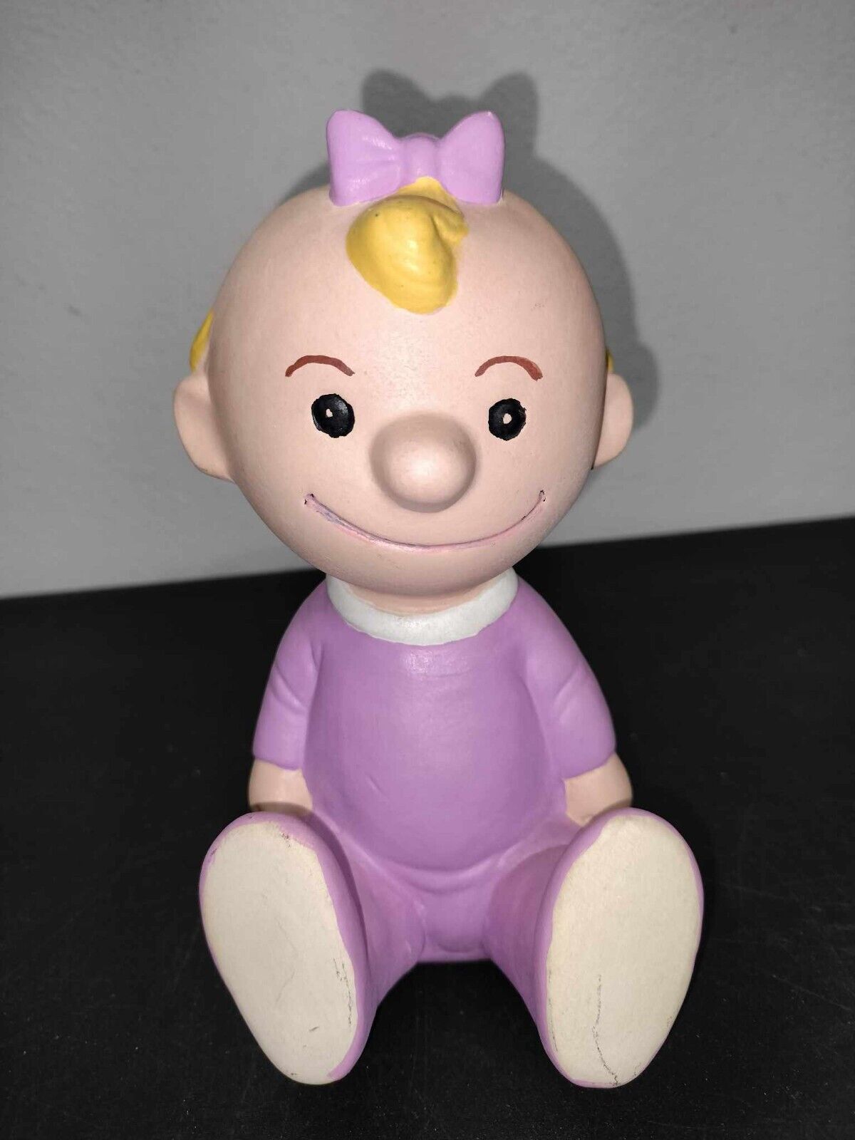 Peanuts Baby Sally Vintage 1969 Ceramic Figure Charlie Brown & Friends RARE