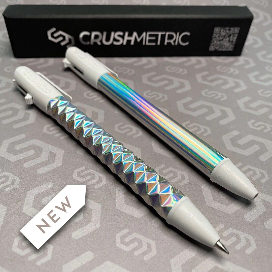 CrushMetric Switch Pen Holographic Shape Shifting Stress Fidget Device TikTok IG
