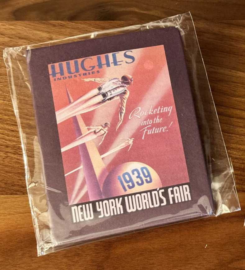 Disney Rocketeer 1939 Worlds Fair 2 Pin Set Ltd. Edition NEW RARE